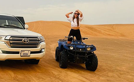 Evening Desert Safari with Quad Bike