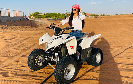 Morning Desert Safari with Quad Bike